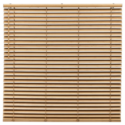 VECKLARFLY Venetian blind, bamboo, 140x155 cm