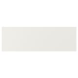 VEDDINGE white kitchen front cable, smooth, modern