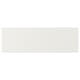 VEDDINGE white kitchen front cable, smooth, modern