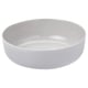 VITBLECKA white bowl, tempered opal glass, modern design.