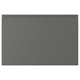 VOXTORP dark grey drawer, sleek, rectangular, minimalist design with smooth surface.