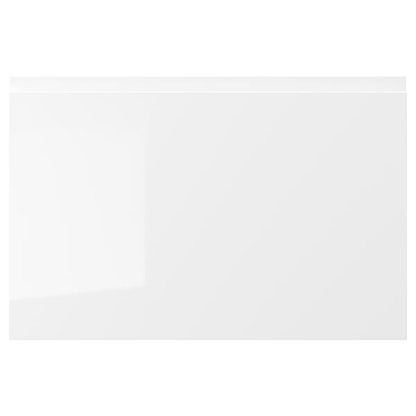 VOXTORP white high gloss drawer front - modern, sleek design