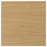 VOXTORP oak brown drawer front, smooth.