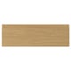 VOXTORP oak drawer front, smooth design, integrated handles, 25-year guarantee, easy clean.