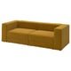 JÄTTEBO Trivietė modulinė sofa, Samsala geltonai ruda
