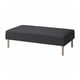 LILLEHEM sofa, pilkos, medinės kojos, stačiakampis, modernus dizainas.