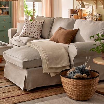 LÖVRÄFSA Krepšys, bambukas, 50x32 cm