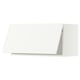 METOD Horizontali sieninė spintelė, balta/Aspudden matinė balta, 80x40 cm
