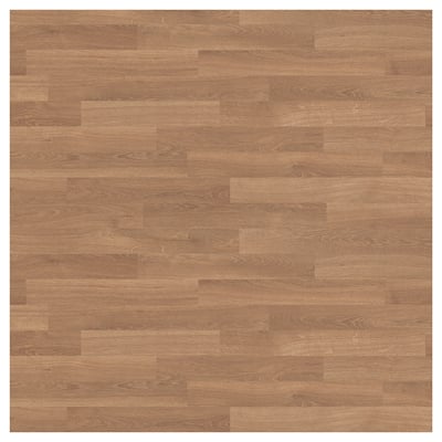 Ikea SIBBARP: šviesiai rudos medienos tekstūros sienų plokštė, laminatas, stačiakampis.