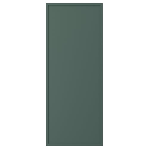 ASPUDDEN Дверь, темный серо-зеленый, 40x100 см