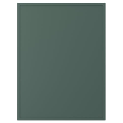 ASPUDDEN Дверь, темный серо-зеленый, 60x80 см