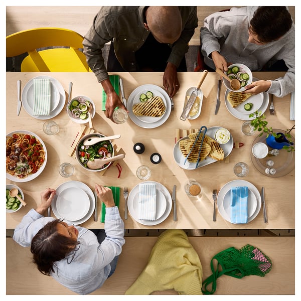 BERGSHYTTAN БЕРГСХЮТТАН / LYCKAN ЛЮККАН Стол и 6 стульев