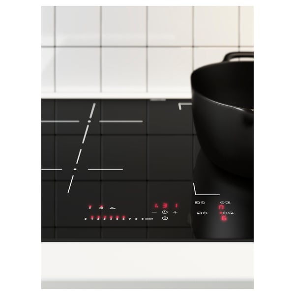 KOLSTAN Индукц варочн панель, IKEA 500 чёрный, 58 см