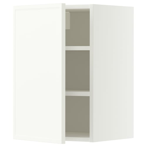 METOD Навесной шкаф с полками, белый/Aspudden матовый белый, 40x60 см