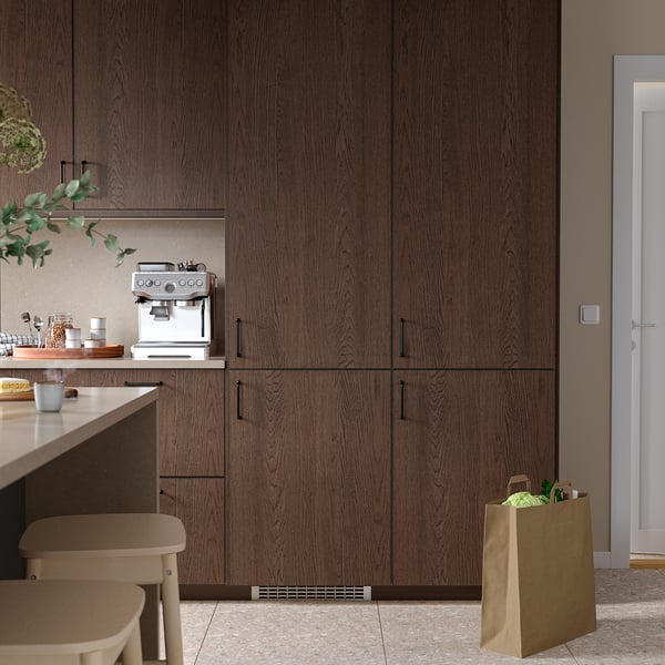 SKOGSNÄS Холодильник/ морозильник, IKEA 700 встраиваемый, 213/87 л
