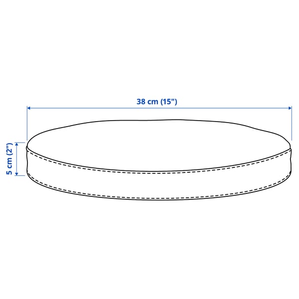 Illustration with measurements for the product: ÅKERVINDEFLY.