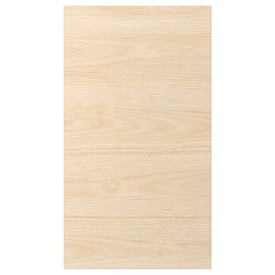 ASKERSUND light ash wood effect door, rectangular, melamine and particleboard.