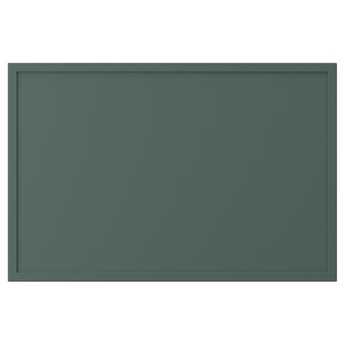 ASPUDDEN Door, dark grey-green, 60x40 cm