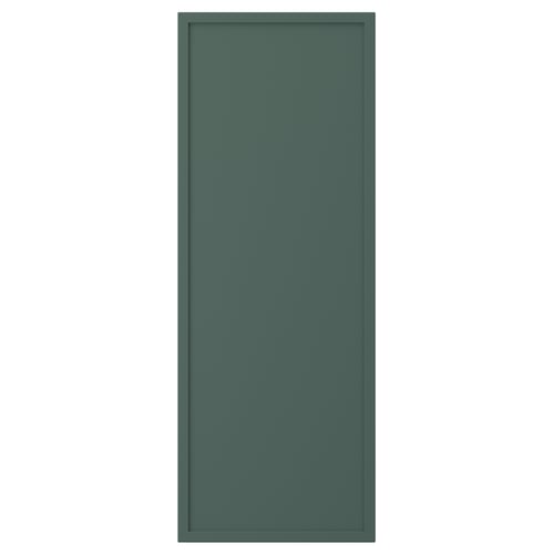 ASPUDDEN Door, dark grey-green, 30x80 cm