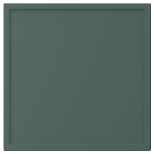 ASPUDDEN Door, dark grey-green, 40x40 cm