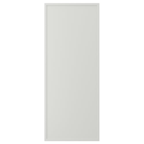ASPUDDEN Door, light grey, 40x100 cm