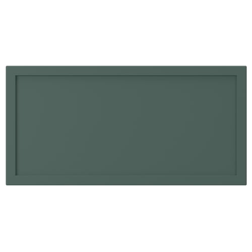 ASPUDDEN Drawer front, dark grey-green, 40x20 cm