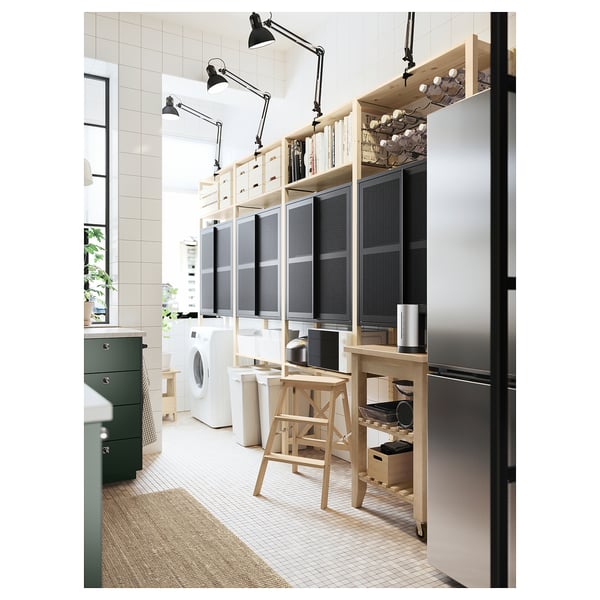 BEKVÄM Step stool, beech, 63 cm