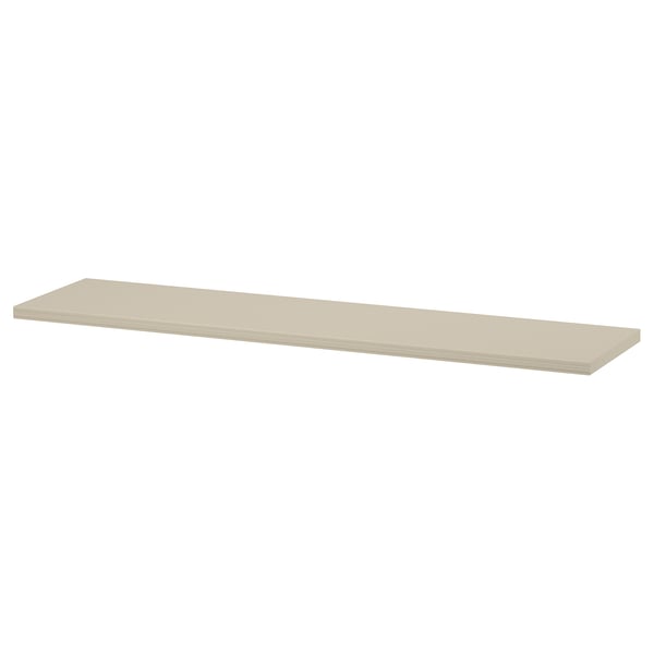 Berghult shelf, light beige, rectangular, simple design.