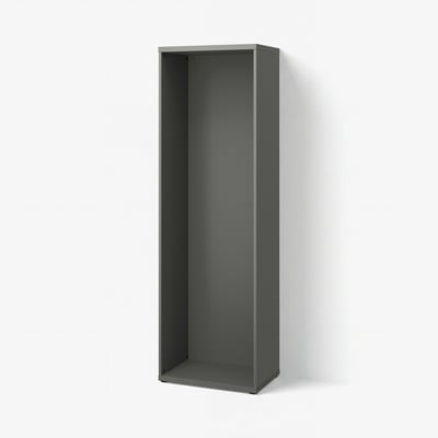 BESTÅ Frame, dark grey, 60x40x192 cm