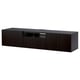 BESTÅ TV bench, black-brown/Lappviken black-brown, 180x42x39 cm