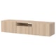 BESTÅ TV bench, white stained oak effect/Lappviken white stained oak effect, 180x42x39 cm