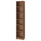 BILLY bookcase, 5 adjustable shelves, brown.