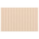 Birch veneer striped cabinet