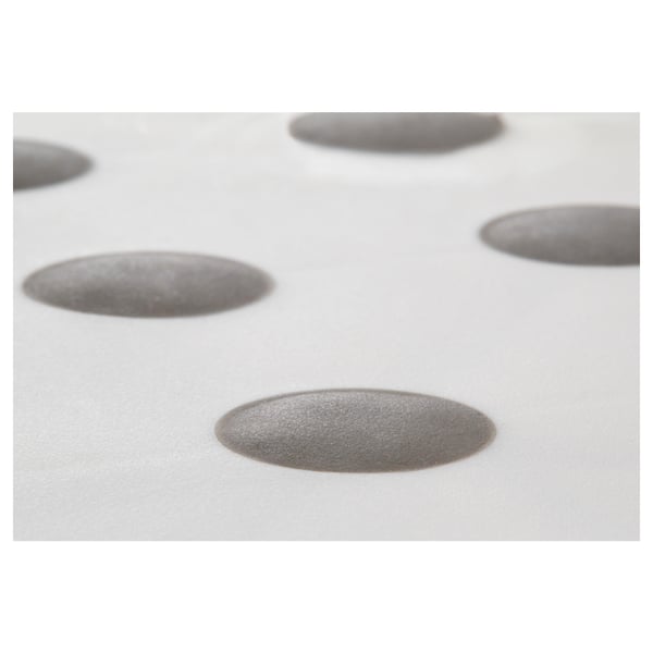 Steps with anti-slip surfaces, evenly spaced in a neat row.