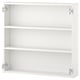 White ENHET wall cabinet - 3 shelves, modern design, simple storage.