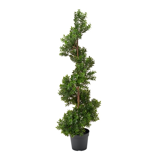 FEJKA Artificial potted plant, in/outdoor/Box green, 15 cm