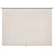 FÖNSTERBLAD roller blind, beige with circle pattern, smooth, cordless, blocks light.