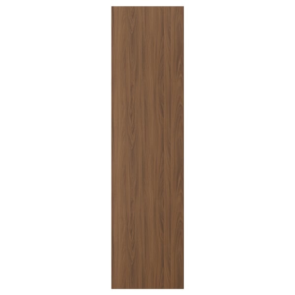 FÖRBÄTTRA walnut veneer kitchen panel, smooth and modern look.