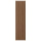 FÖRBÄTTRA walnut veneer kitchen panel, smooth and modern look.