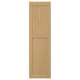 FORSBACKA kitchen cabinet doors in warm oak with a framed design.