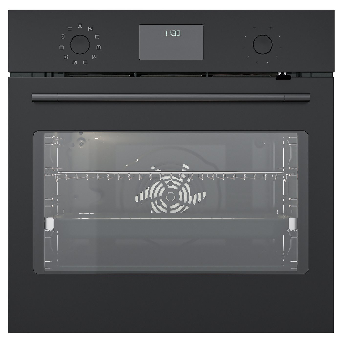 FRILLESBO true fan oven, added steam function bake function/black