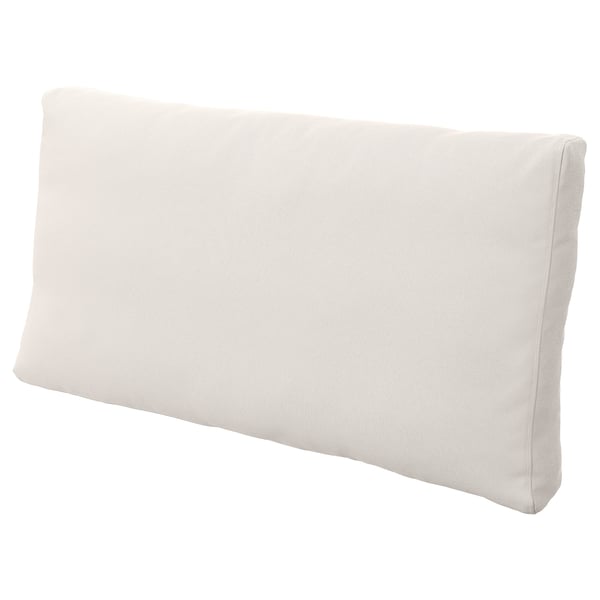 FRÖSÖN Cover for back cushion, outdoor beige, 80x44 cm
