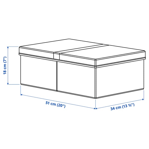 Illustration with measurements for the product: FULLSMOCKAD.
