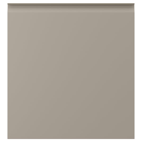 Square, beige front panel with sleek edges.