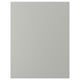 HAVSTORP light grey kitchen panel, square, smooth, light grey acrylic paint, fibreboard.