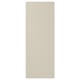 Beige HAVSTORP cabinet door, smooth fiberboard, rectangular.