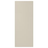 Beige HAVSTORP cabinet door, smooth, rectangular, modern design, acrylic paint finish.