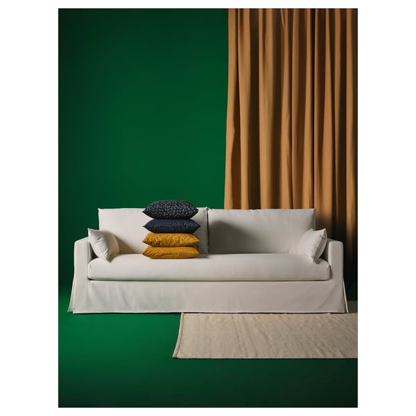 HYLTARP 3-seat sofa, Hallarp white