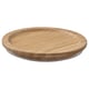 IKEA 365+ round bamboo lid, natural colour, flat surface.
