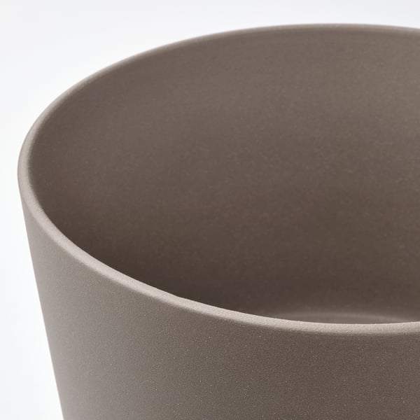 Brown matte ilse crawford planter